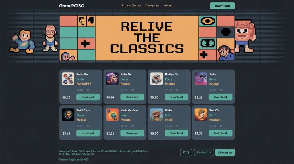 GamePCISO downloads and game archive